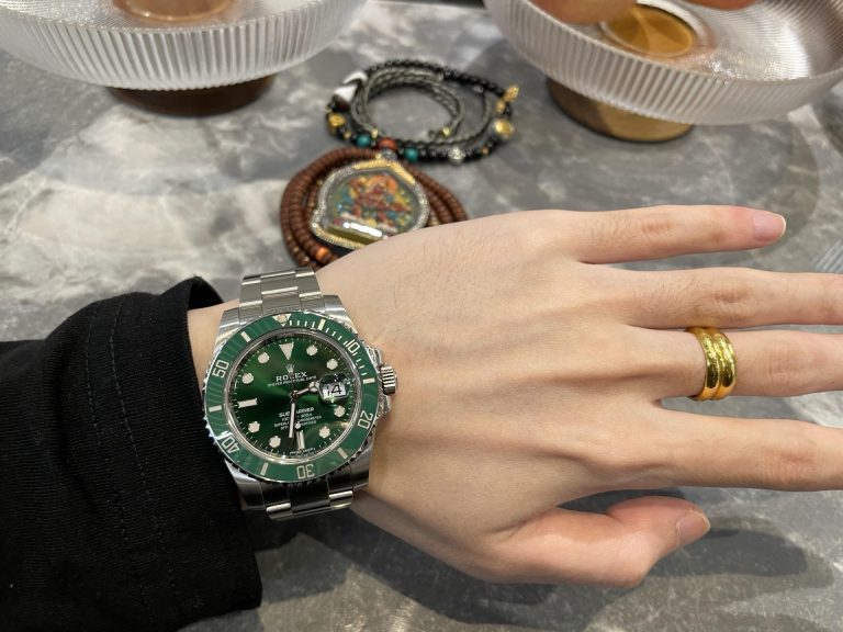 Green Bezel Sport Watch