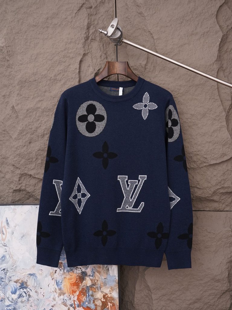 Navy Signature Knit Sweater
