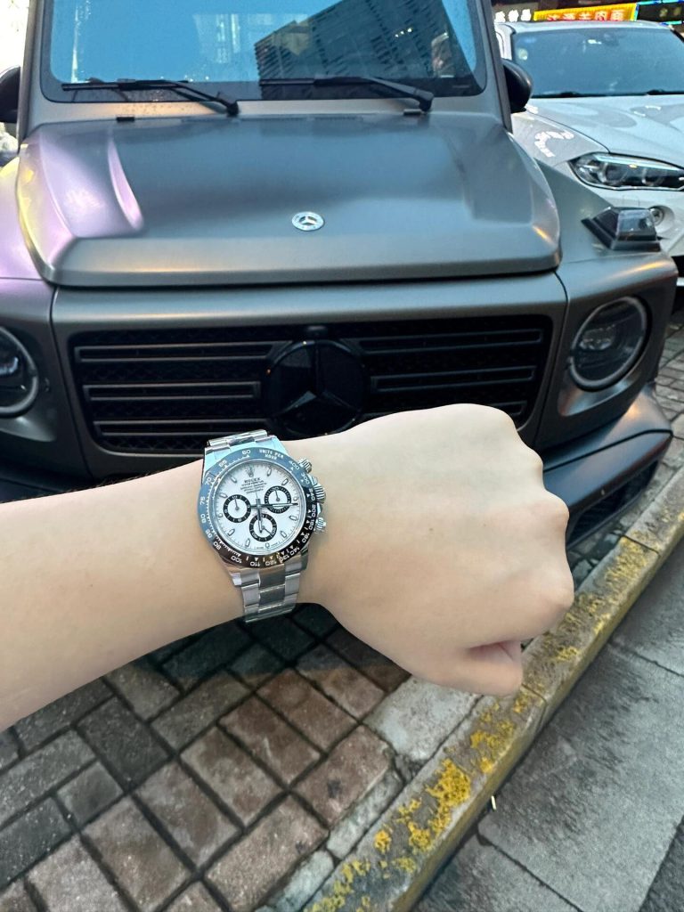 White Dial Chronograph Watch