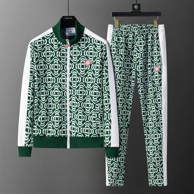 Green Pattern Track Set