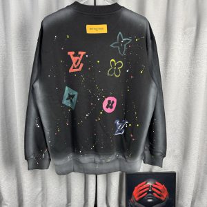 Black Artistic Logo Sweatshirt — SBS-C004