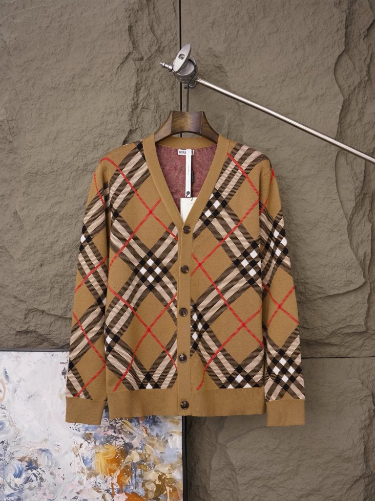 Heritage Check Cardigan